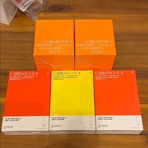 SUNDUK Jeju CarrabiomeX ReBalance Bubble Pack & Jeju Grinder Cleansing Balm